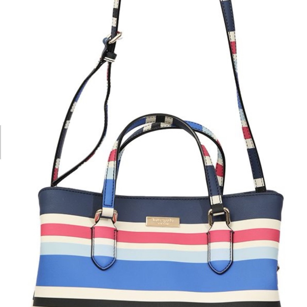 Kate Spade Striped Satchel